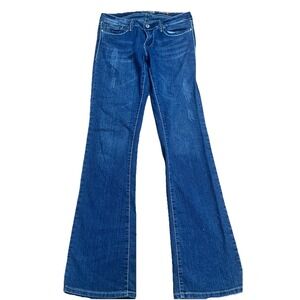 Women's 9 YMl Denim Blue Jeans Bootcut Embellished Pockets‎ Y2K flare